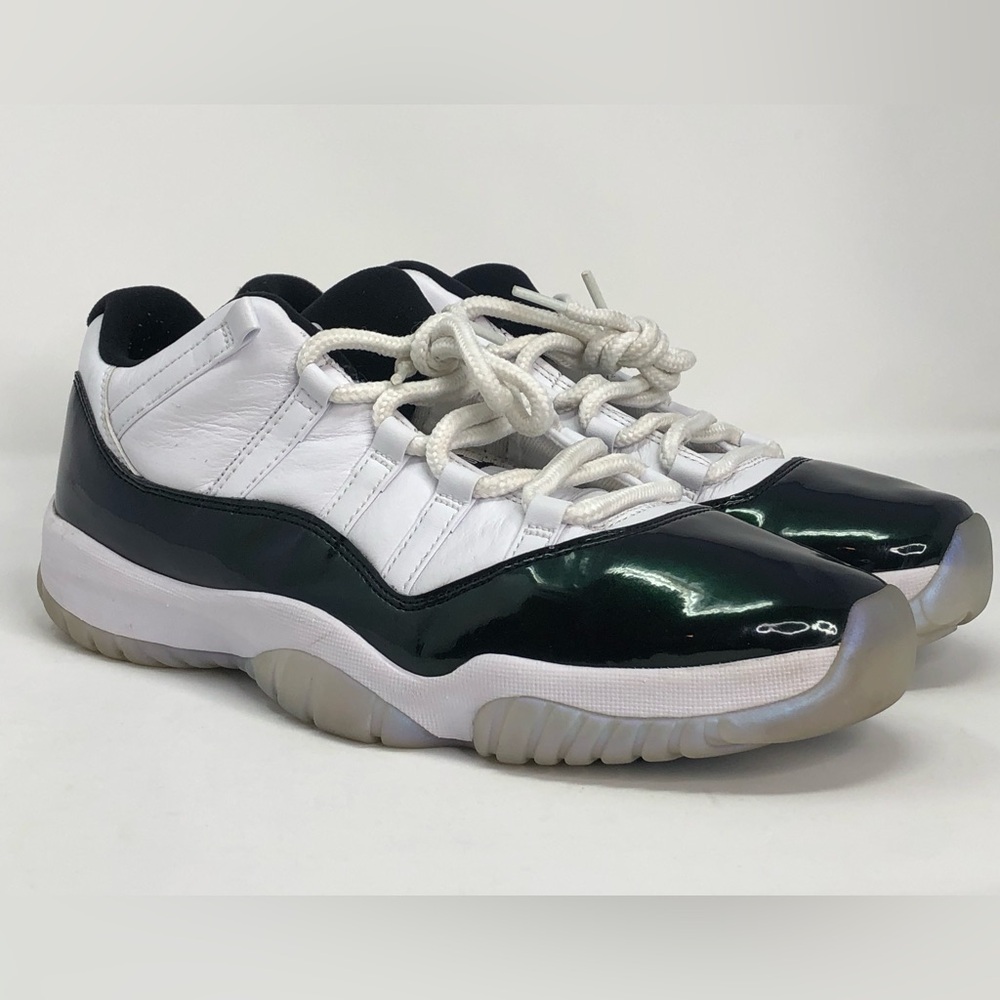 Nike Mens Air Jordan 11 Retro Low Emerald 528895-145 - Size 12 No Box - Picture 13 of 15